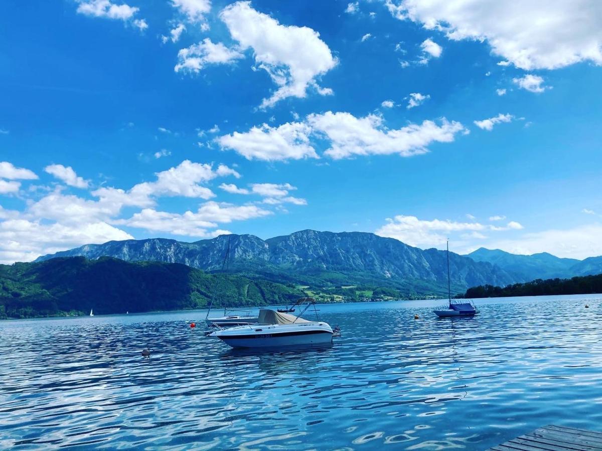 Seepension Neubacher Kg Nussdorf am Attersee Kültér fotó