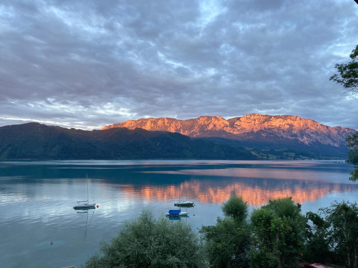 Seepension Neubacher Kg Nussdorf am Attersee Kültér fotó