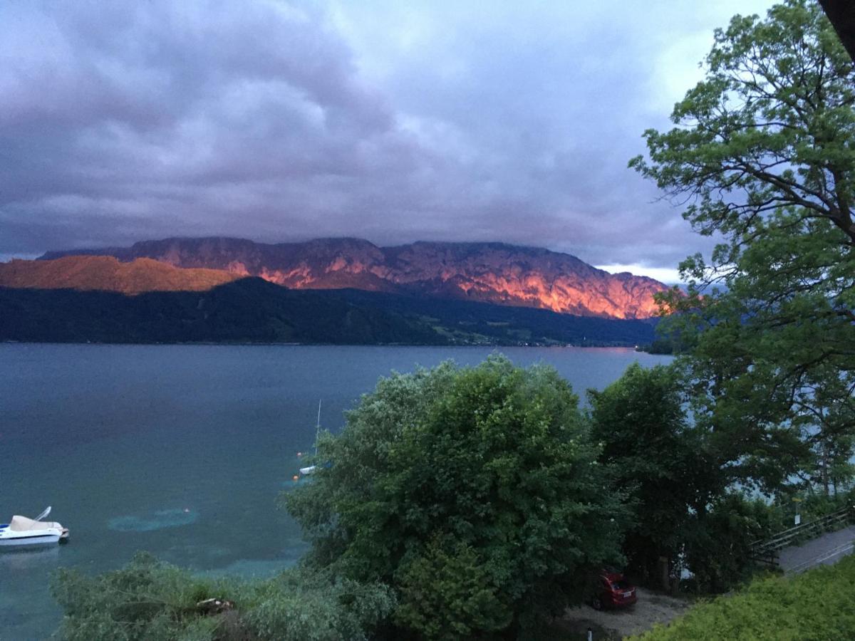 Seepension Neubacher Kg Nussdorf am Attersee Kültér fotó
