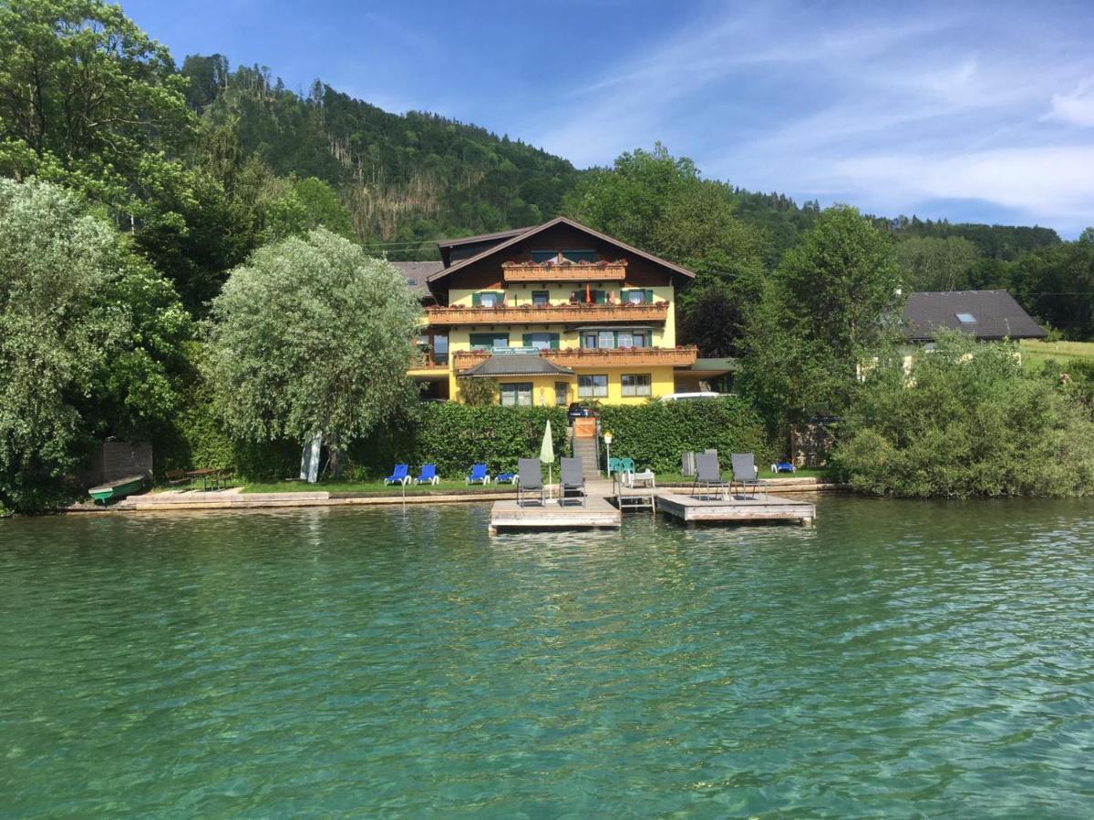 Seepension Neubacher Kg Nussdorf am Attersee Kültér fotó