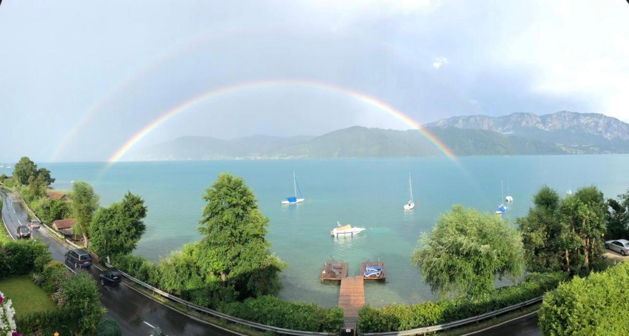 Seepension Neubacher Kg Nussdorf am Attersee Kültér fotó