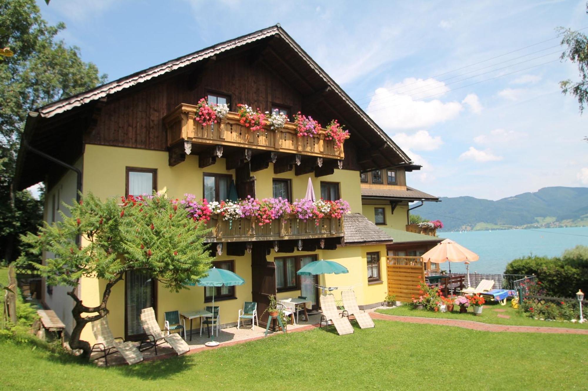 Seepension Neubacher Kg Nussdorf am Attersee Kültér fotó