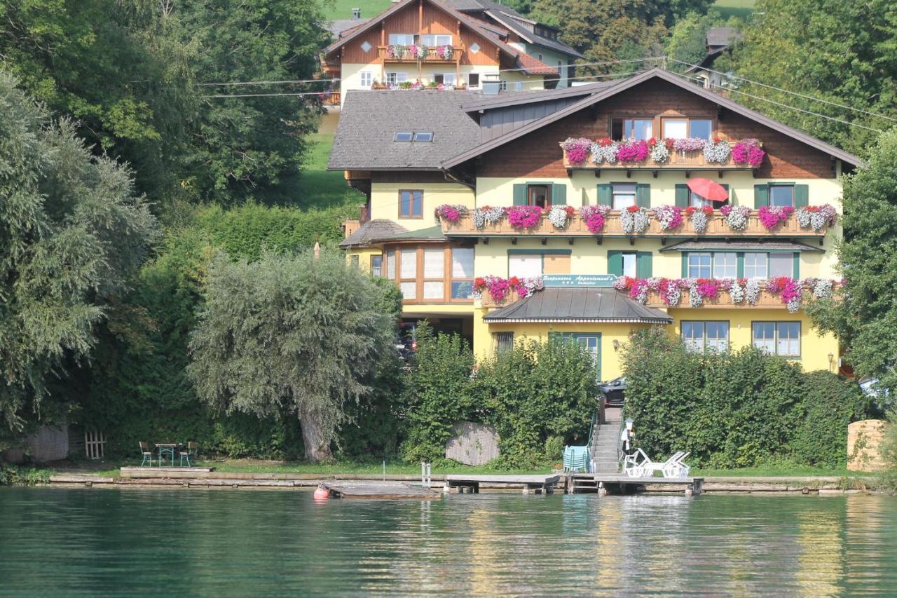 Seepension Neubacher Kg Nussdorf am Attersee Kültér fotó